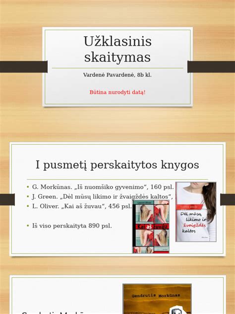 Etikečių skaitymo pavyzdys