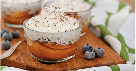 Ingredientai varškės desertui indeliuose