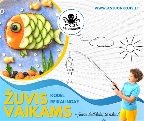 Vaikas valgantis žuvies pirštelius su daržovėmis
