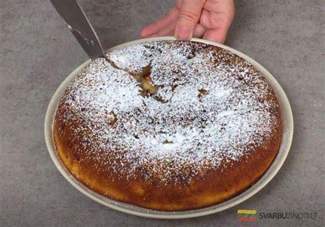 Paprasto pyrago ingredientai ir privalumai