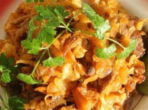 Ingredientai karkai su kopūstais