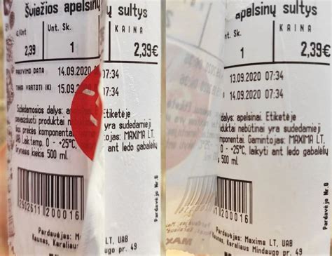 Pirkėjas atidžiai skaitantis maisto produkto etiketę