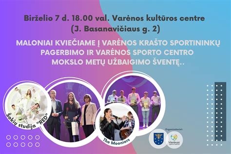 Varėnos krašto edukacinių programų pristatymas