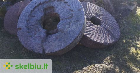 Tradicinės girnos grikių miltams malti