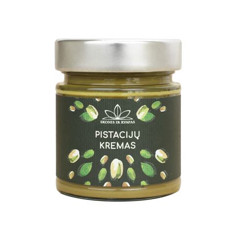 Pistacijų kremas pyragui