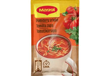 Maggi sūrio sriubos pakelio pakuotė