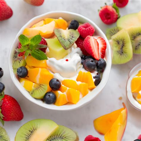 Naminis jogurtas su vaisiais