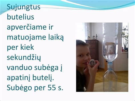 Laboratorijos aplinka su distiliuotu vandeniu
