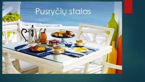 Pusryčių stalas prabangiame Graikijos viešbutyje