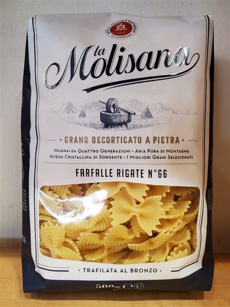 La Molisana Farfalle Rigata 66 makaronai