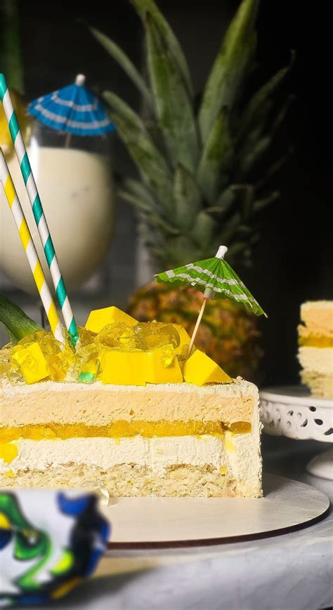 Pina Colada torto morenginis pagrindas orkaitėje