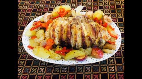 Kepta kiaulienos nugarinė su daržovėmis