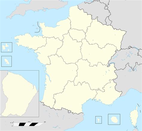 Prancūzijos kulinarinių regionų žemėlapis
