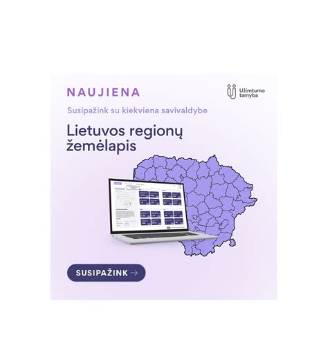 Vizualizacija: Lietuvos regionų vystymasis su grįžusių emigrantų indėliu ir naujomis idėjomis