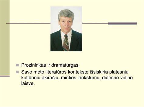 Saulius Šaltenis, lietuvių prozininkas, dramaturgas, scenaristas