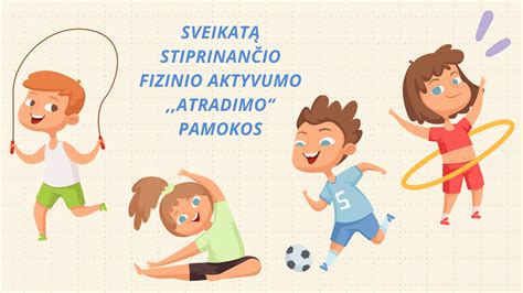 Vaikų sporto užsiėmimai lauke
