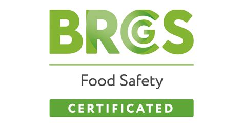 BRC Global Standard for Food Safety sertifikato pavyzdys