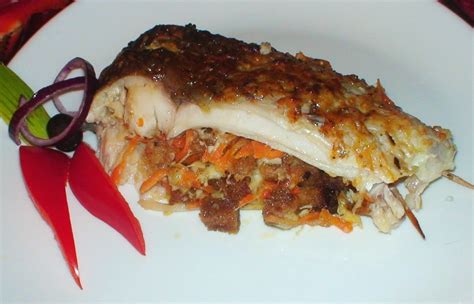 Daržovėmis įdarytas karpis