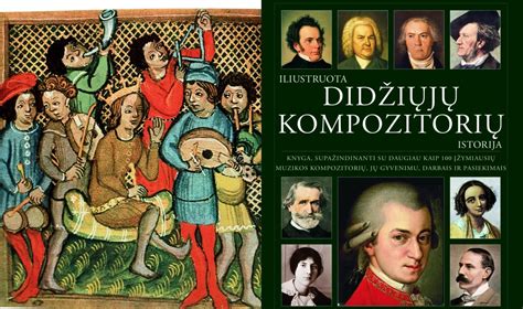 Istorinio rankraščio iliustracija su ugniažole