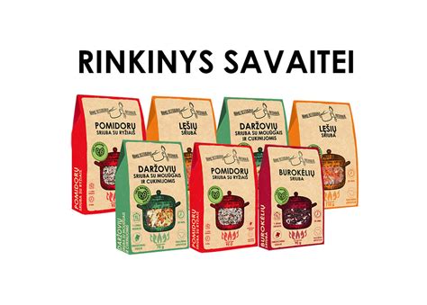 Kitu lenkiškų sriubų rinkinys