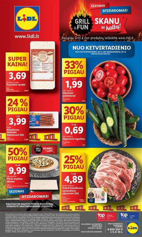 Šaldytų maisto produktų akcijų katalogas