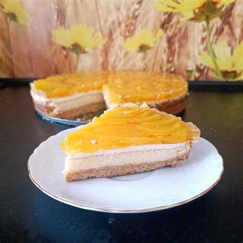 Sūrio tortas su avižinių sausainių pagrindu