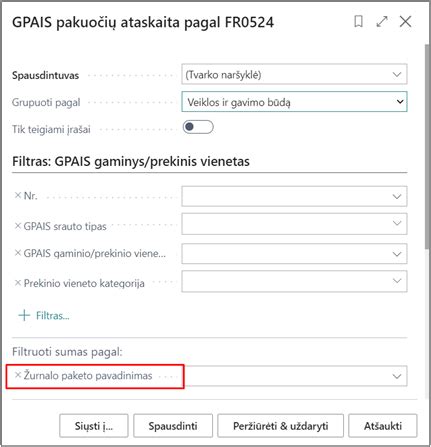 Skirtingų dešros pakuočių variantų pavyzdys