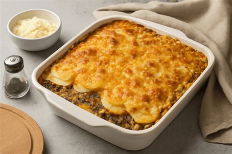 Ingredientai bulvių laiveliams su faršu