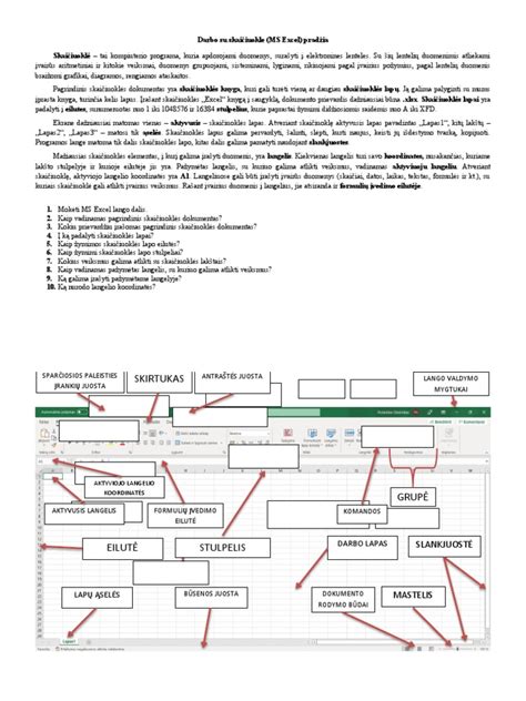 Excelio langelių tinklelis, iliustruojantis piešimo rezoliucijos apribojimus