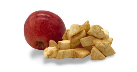 Plonai supjaustyti obuolių skiltelės