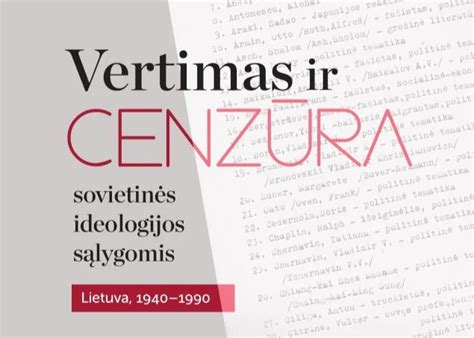 Sovietinės cenzūros įtaka literatūrai