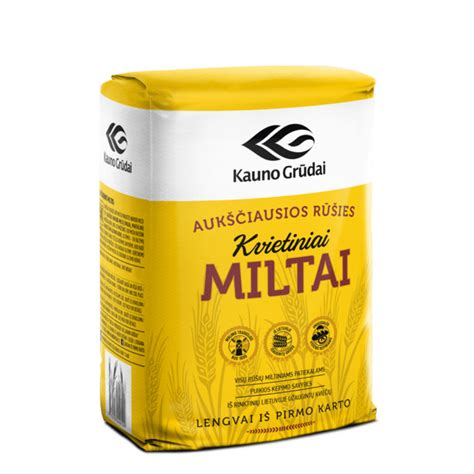 Rupūs kvietiniai miltai ir duona