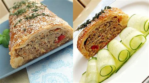 Mėsos pyragas su daržovėmis