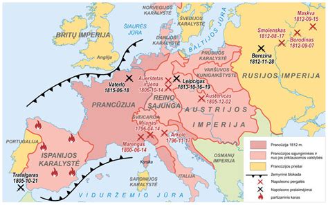 Napoleono torto istorija ir žemėlapis
