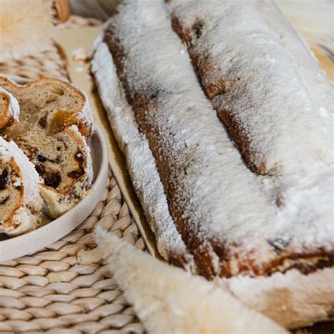 vokiškas Kalėdų pyragas štolenas