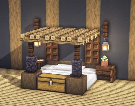 Minecraft kambario dekoravimas paveikslais