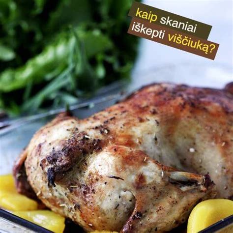 Viščiuko paruošimas kepimui