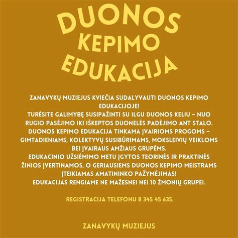 Duonos kepimo temperatūros ir laiko schema