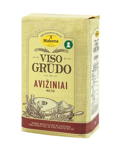 Viso grūdo ir baltų miltų palyginimas