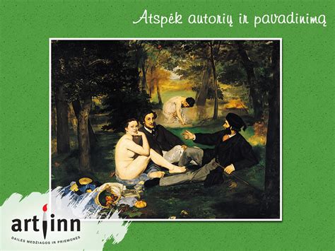 Edouard Manet, Pusryčiai ant žolės