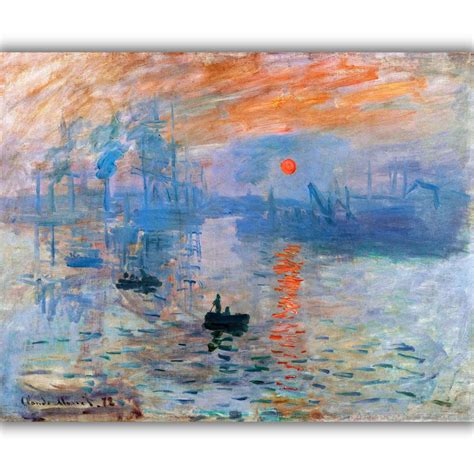 Claude Monet, Įspūdis, saulėtekis