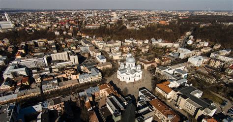 Kauno senamiesčio panoraminis vaizdas vakare