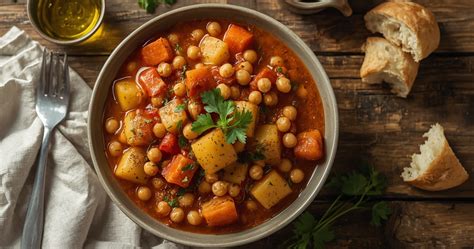 Avinžirnių ir daržovių troškinio nuotrauka