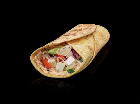 Vegetariškas kebabas lavaše