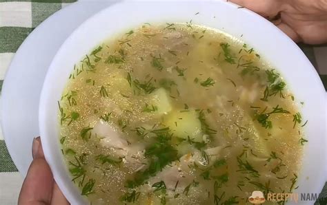 Lenkų virtuvės Krupnik sriuba