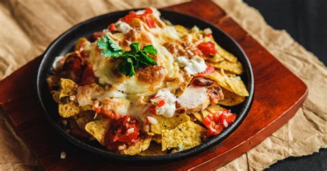 Meksikietiškų tostados su vištiena nuotrauka