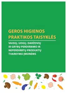 Mėsos perdirbimo cecho higienos taisyklės