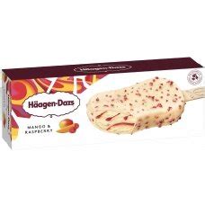 Haagen Dazs ledai su skirtingais pyragais