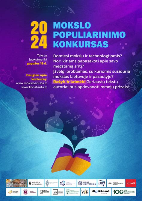 Žmonės, dalyvaujantys mokslo populiarinimo rašinių konkurse