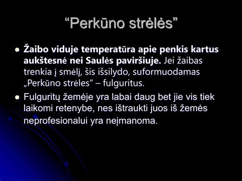 Žaibo išlydis audros metu